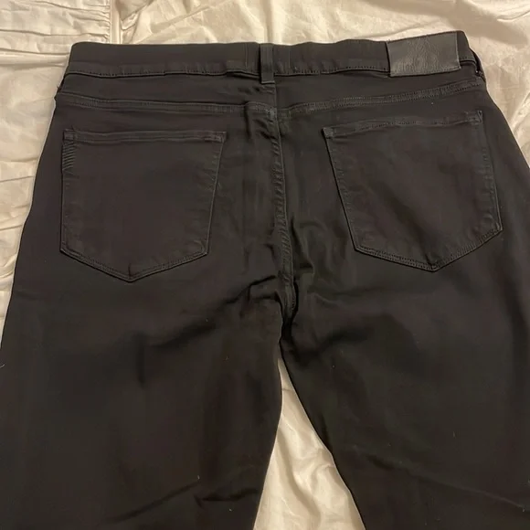 Paige Men’s Black Lennox Stretch Slim-Fit Jeans